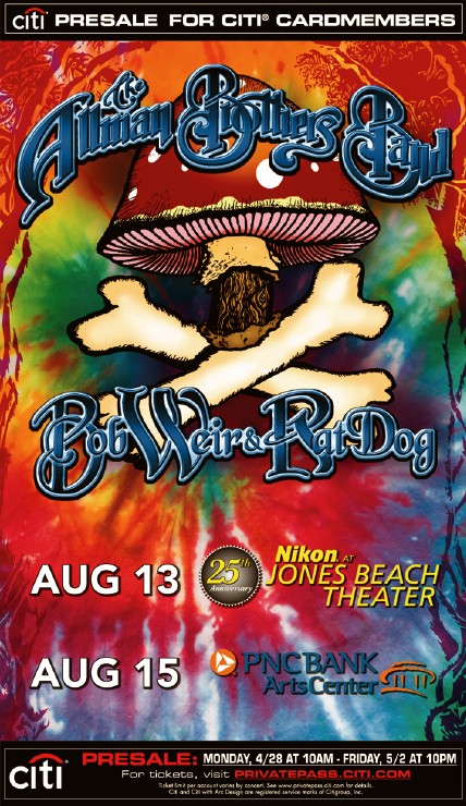 The Allman Brothers with Bob Weir and Ratdog