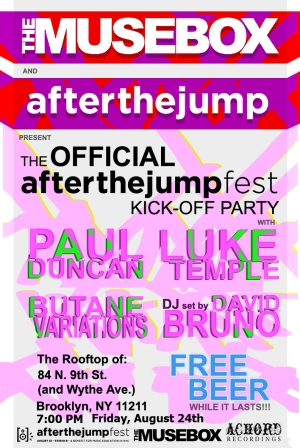 Musebox/After The Jump Pre-Party with Free Beer