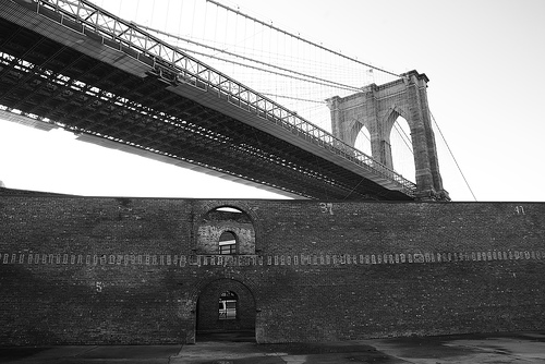 Brooklyn Bridge and Tobacco Warehouse