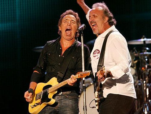 Joe Grushecky and Bruce Springsteen