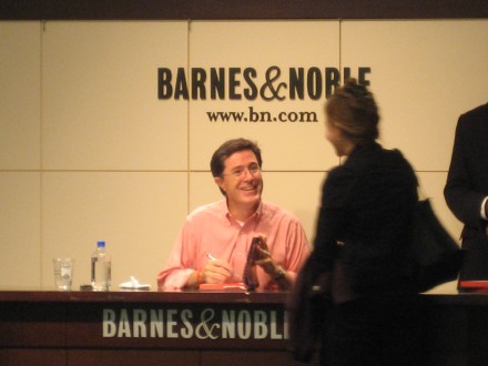 Stephen Colbert @ B&N