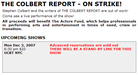 Stephen Colbert at UCB