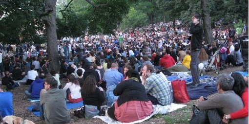 David Byrne at Prospect Park