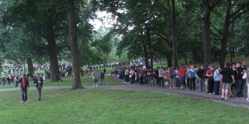 David Byrne at Prospect Park