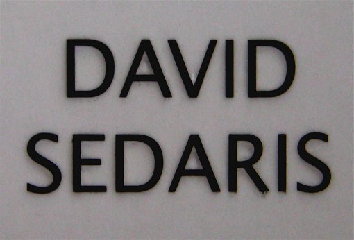 David Sedaris