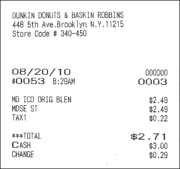 Dunkin Donuts Charges Tax On Coffee