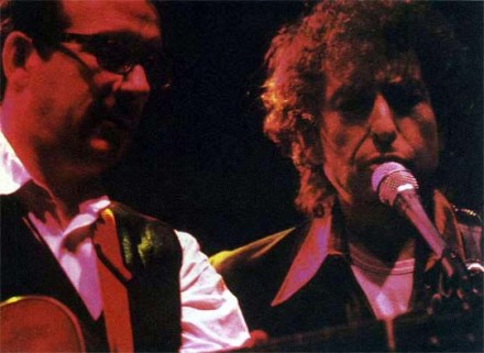 Elvis Costello and Bob Dylan