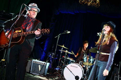 Elvis Costello and Jenny Lewis