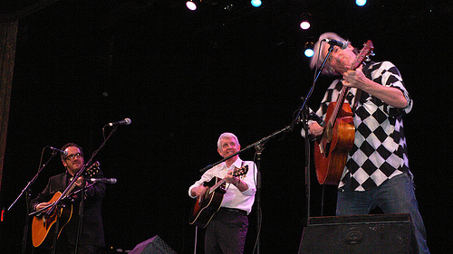 Elvis Costello, Robyn Hitchcock, and Nick Lowe
