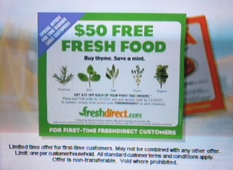 FreshDirect $25 off