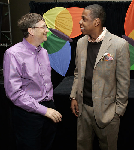 Bill Gates and Jay-Z