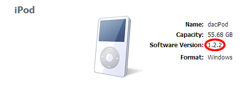 iPod Firmware Update