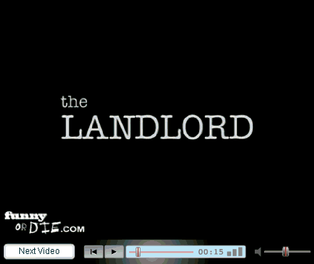 the landlord funny or die. the new site Funny or Die.