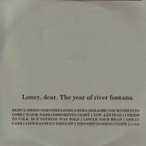 Loney, Dear - The Year of River Fontana