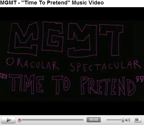 MGMT - Time To Pretend