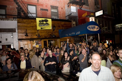 Neil Diamond Fans Outside The Bitter End