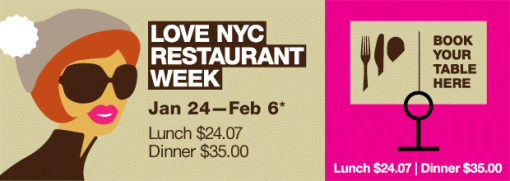 NYC Restaurant Week