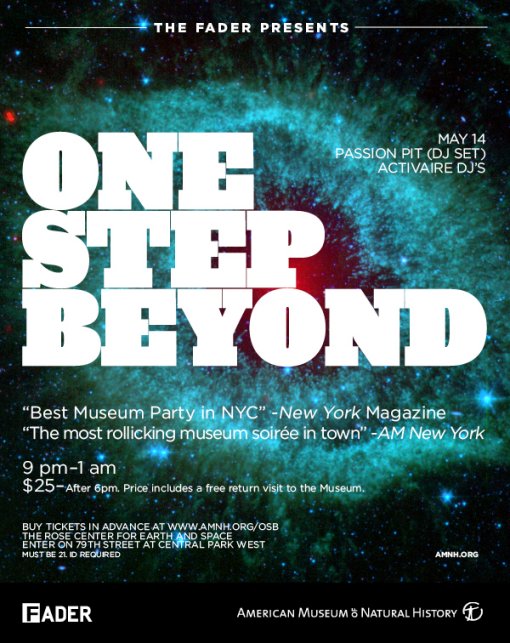 One Step Beyond w/ Passion Pit