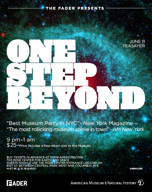 One Step Beyond w/ Yeasayer DJs