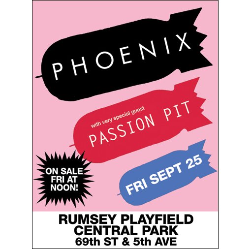 Phoenix w/ Passion Pit