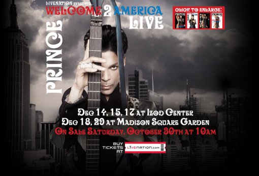 Prince Welcome 2 America Tour