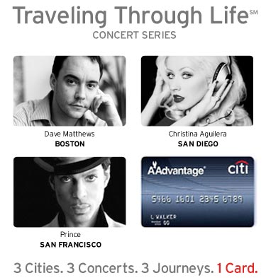 Private Pass Concerts Presented by Citibank Aadvantage Card
