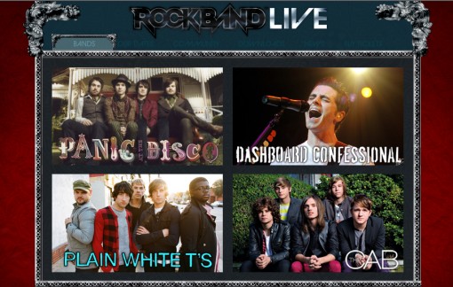 Rock Band Live Tour