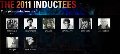 2011 Rock and Roll Hall of Fame Inductees