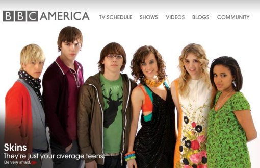 Skins on BBC America