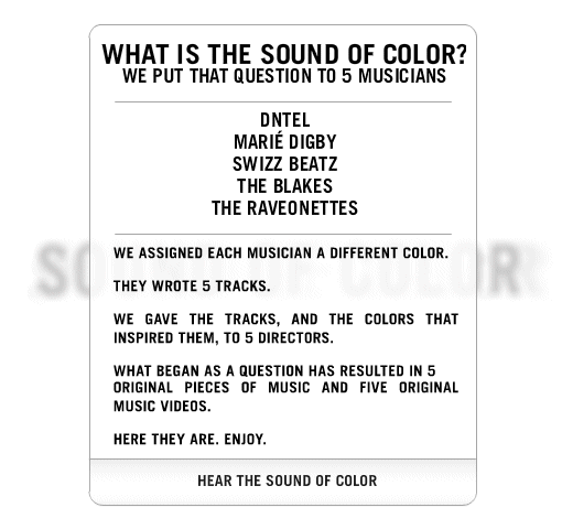 Sound of Color
