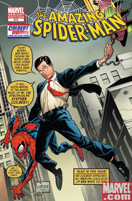 Amazing Spider-Man 573 Variant Cover