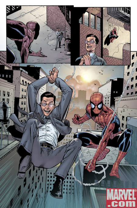 Amazing Spider-Man 573 Panel