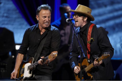 Bruce Sprinsteen and Elvis Costello