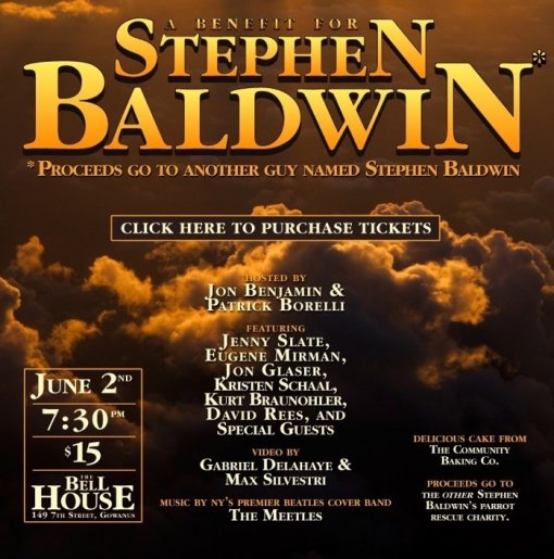 Benefit for Stephen Baldwin