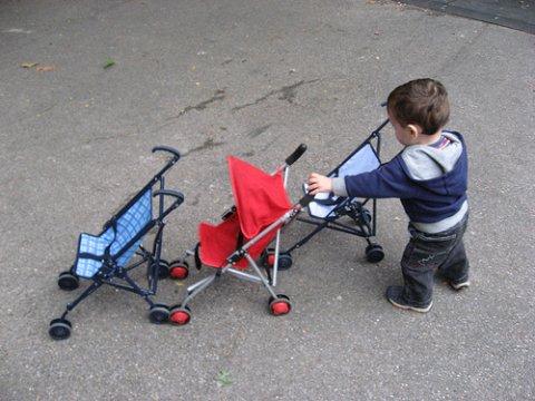 Image of the Day: Stroller Parking