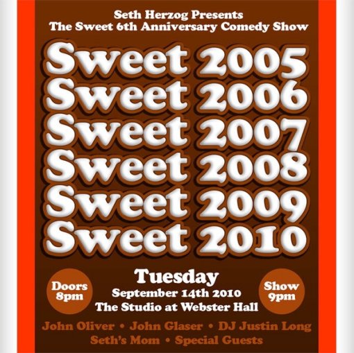 SWEET 6th Anniversary Show