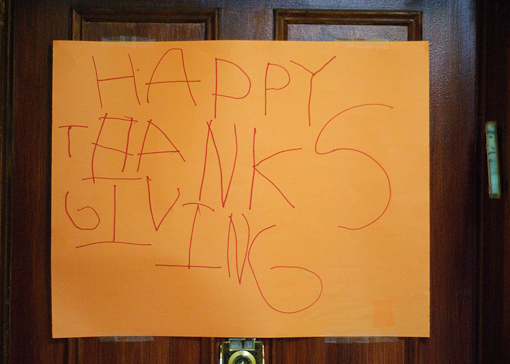 Happy US Thanksgiving!