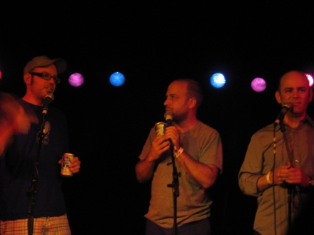 David Cross, Todd Barry, Jon Benjamin