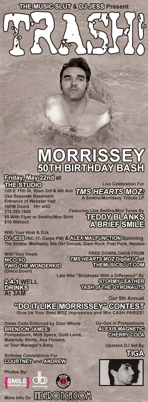 TMS Hearts Morrissey Record Release Show