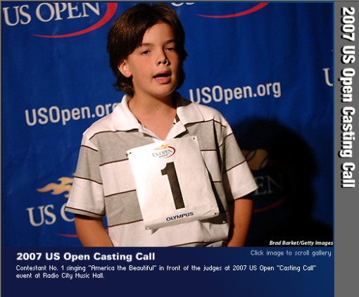 2007 US Open Casting Call