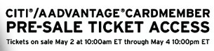 Virgin Citibank Presale Link