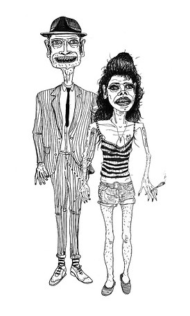 Amy Winehouse and Blake Fielder-Civil