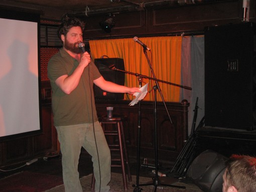 Zach Galifianakis at Union Hall