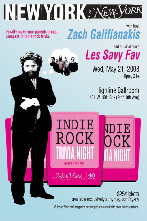 New York Magazine Indie Rock Trivia