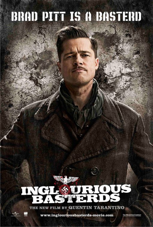 Inglourious Basterds Out In Theatres on Friday | CD Soundtrack, Poster ...